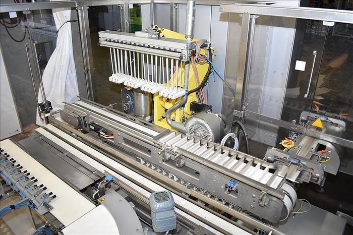 Used Bosch TTF, TTC, TTL Triseal Carton Forming,Robotic Loading and Top Closing