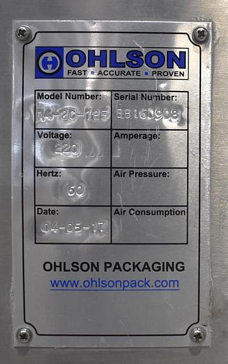 Used Ohlson Model 14-2C-18F Radial Combination Scale 