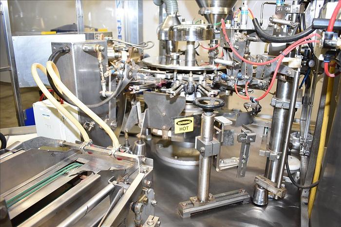 Used PSG Lee Stand UP pre-made pouch packager, model RP-84T/Z-36