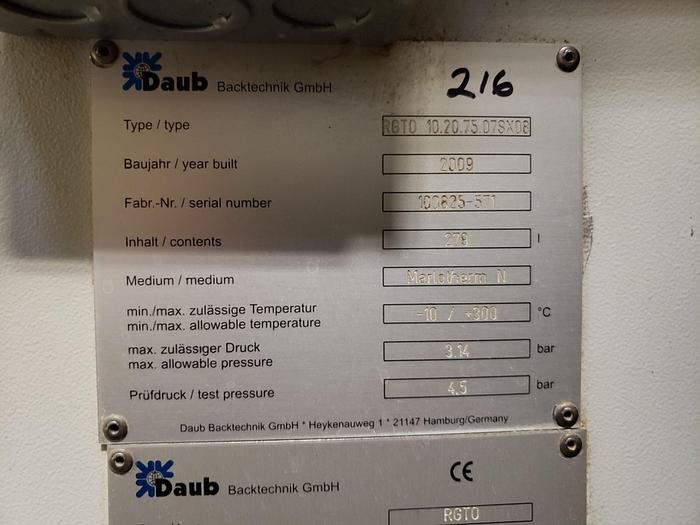 Used Duab Multi Deck Rack Ovens