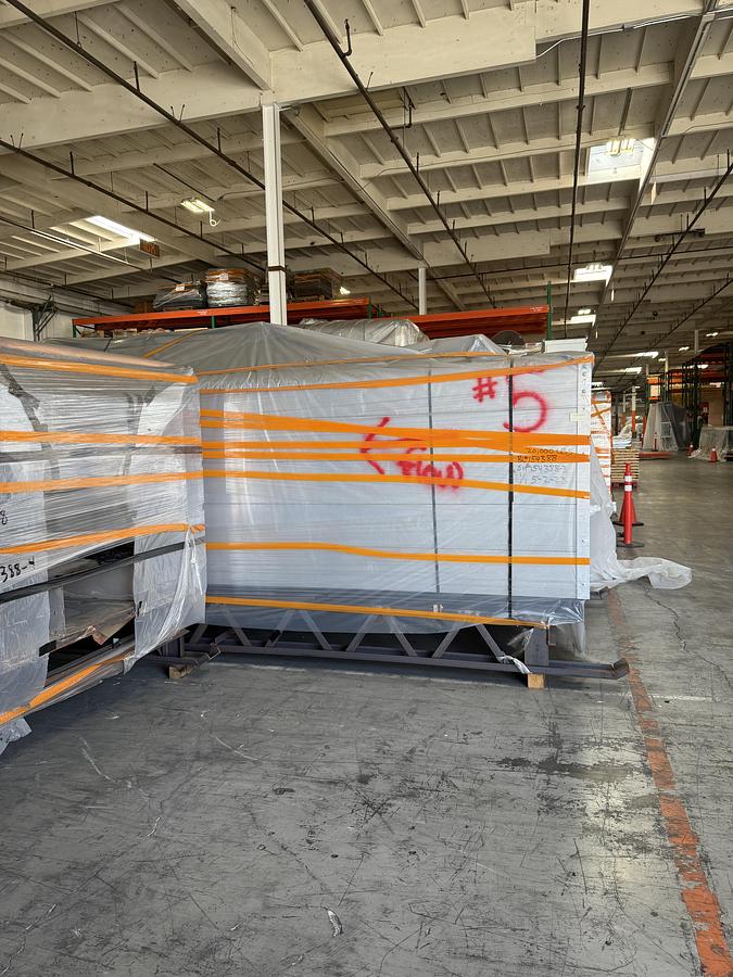 Used 1.2 MTR  X 180'  APV SOLID BAND OVEN