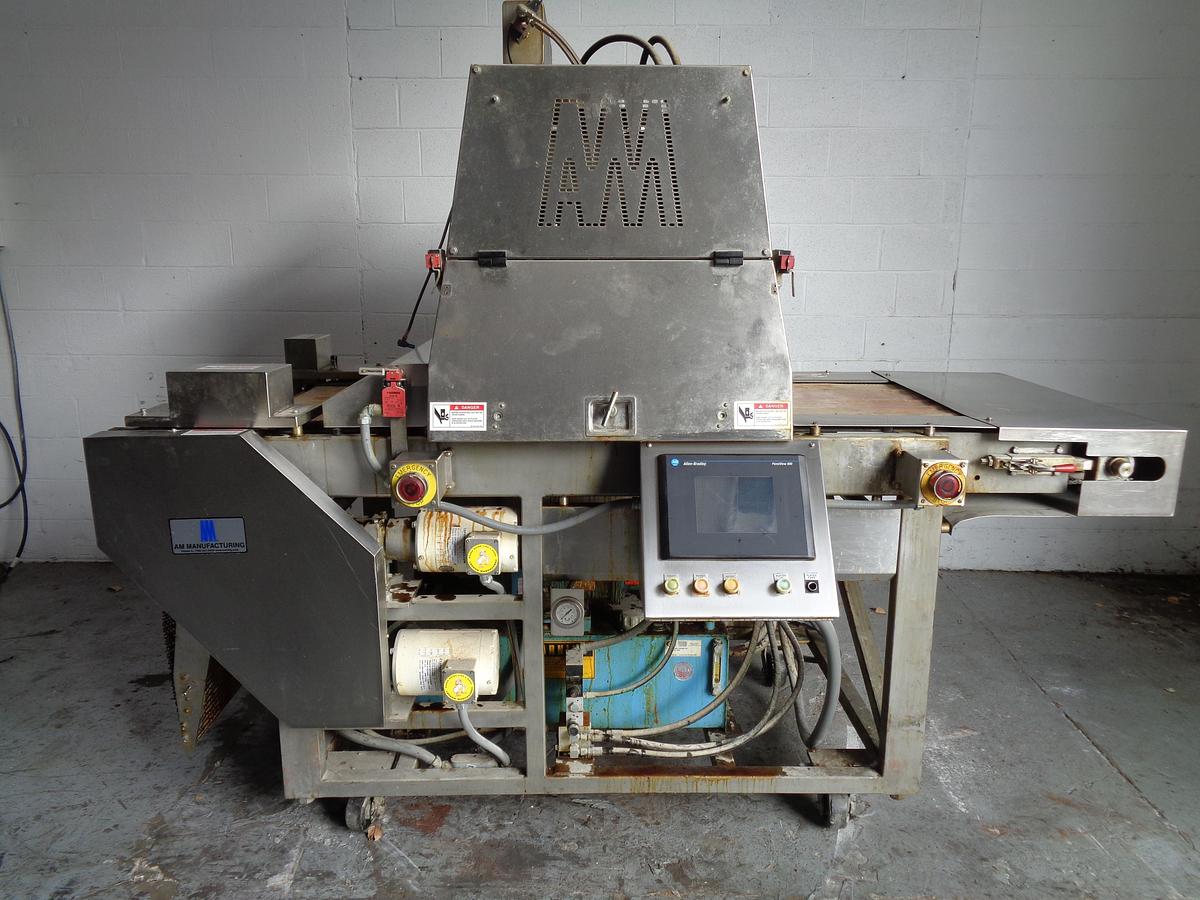 Used AM Mfg 24″ Hot Press, Model: Apache 24
