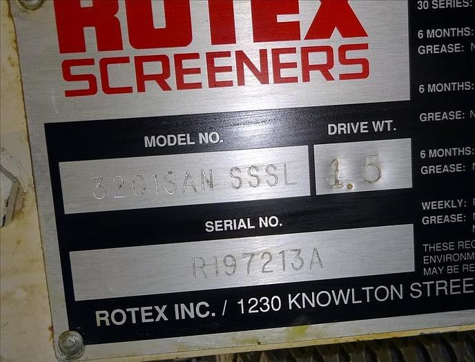 Used Rotex Screener
