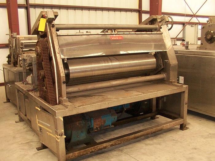 Used T.L. green 60" sheeting line