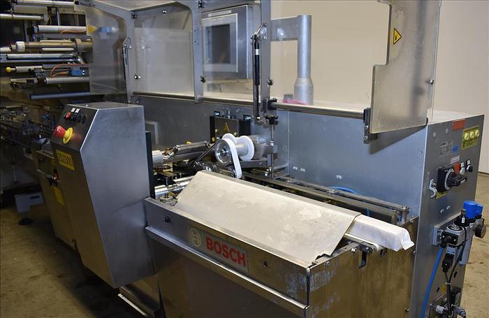 Used Bosch-Sigpack High-Speed Horizontal Flow Wrapper, Model HCS and FGM