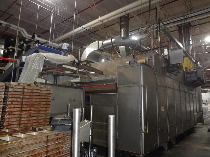 Used Aeroglide Model C 3 84-38 RGC 3 pass Dryer