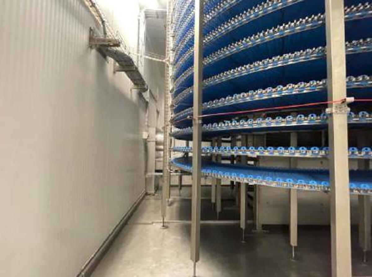 Used TECHNOPOOL NITGROGEN SPIRAL FREEZER