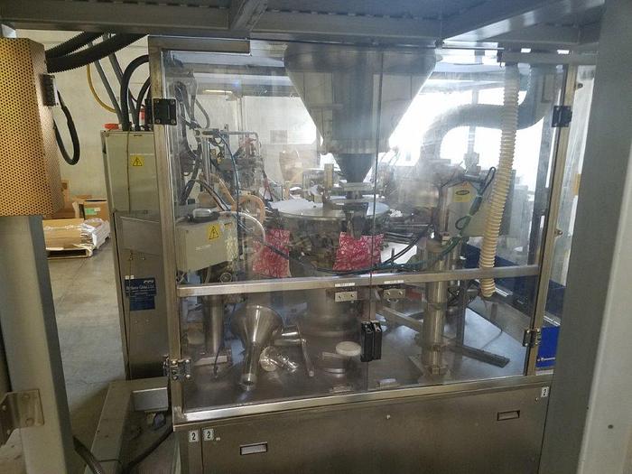 Used PSG Lee Stand UP pre-made pouch packager, model RP-84T/Z-36