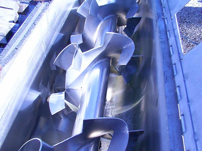 Used U Trough Mixing Conveyor
