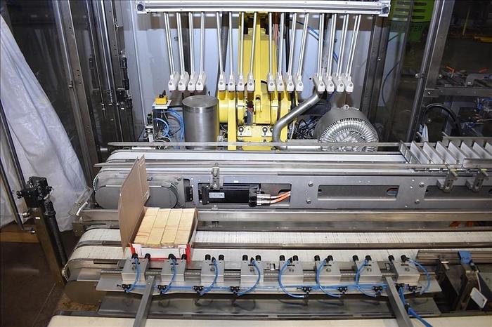 Used Bosch TTF, TTC, TTL Triseal Carton Forming,Robotic Loading and Top Closing