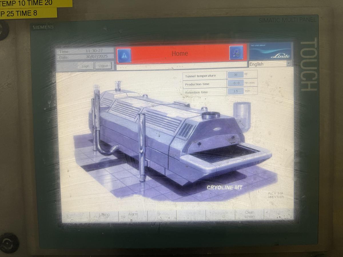 Used LINDE FREEZE TUNNEL