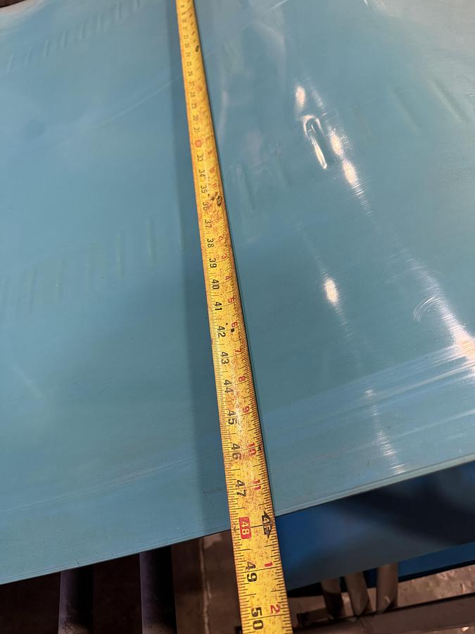 Used FOOD PROCESS AUTOMATION 48IN WIDE BELT INCLINE CONVEYOR WITH 2016 LOMA METAL DETECTOR DISCHARGE HEIGHT 75.’ MODEL 423048003 SN 2818709