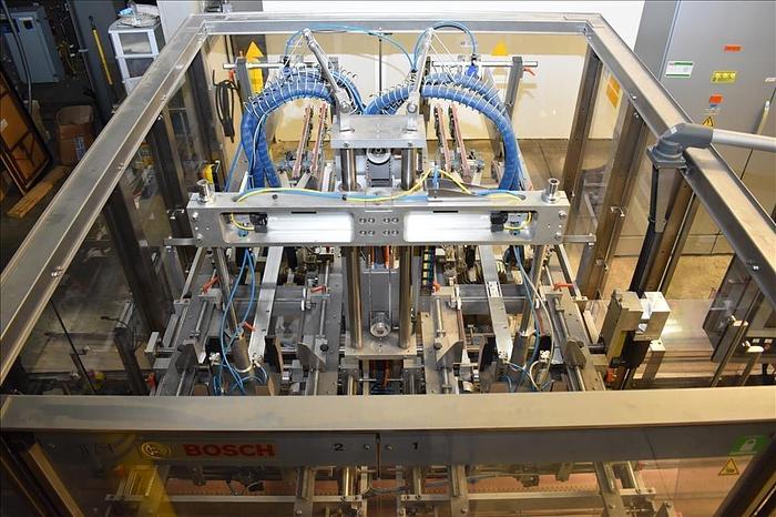 Used Bosch TTF, TTC, TTL Triseal Carton Forming,Robotic Loading and Top Closing
