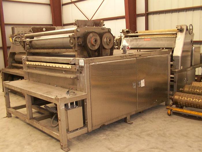 Used T.L. green 60" sheeting line