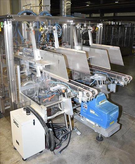 Used Bosch TTF, TTC, TTL Triseal Carton Forming,Robotic Loading and Top Closing