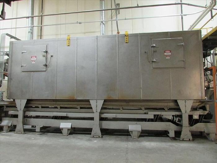 Used Aeroglide Model FBU24-25-RGX-IDFB Toasting and Puffing Baking Oven