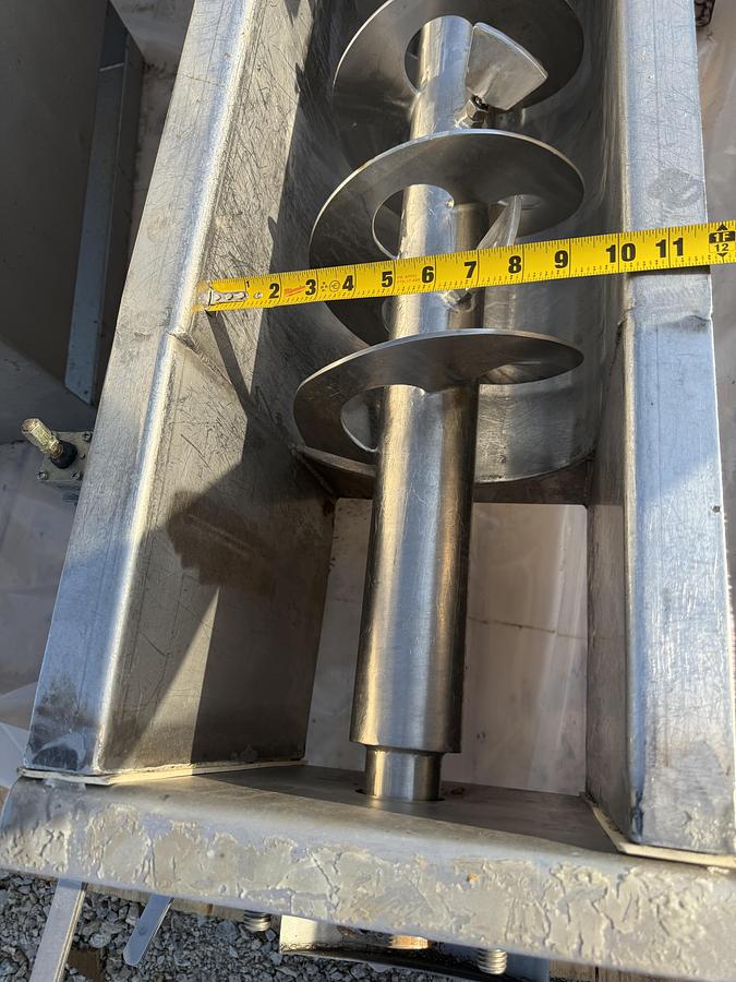 Used SCREW AND PADDLE CONTINOUS MIXER