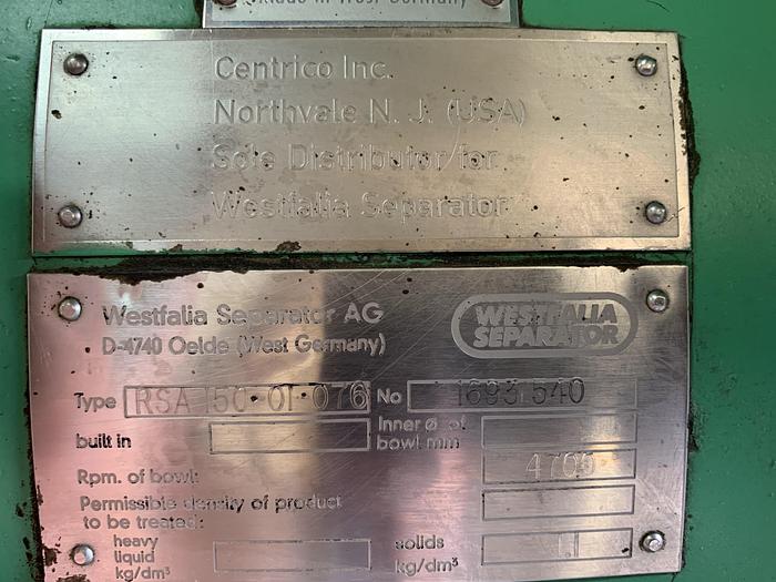 Used 2014 Gea/westfalia RSA 150-01-076