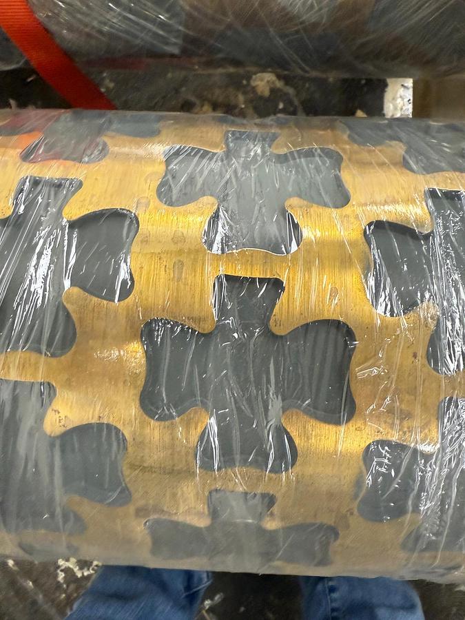 Used 1.2 MTR ROTARY MOULDER DIES 