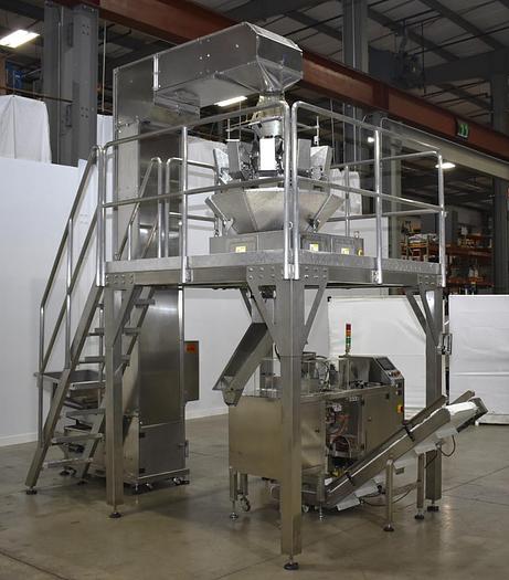 Used Apai bagger with 10 head scale