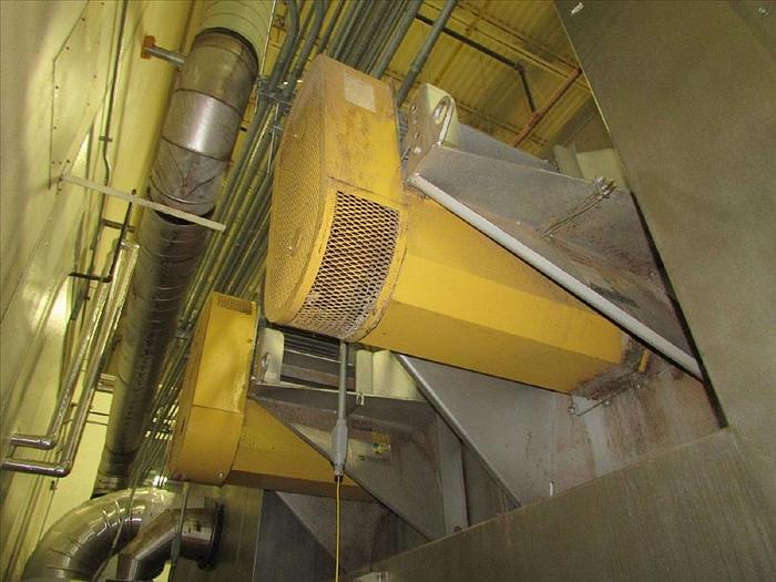 Used Aeroglide Model FBU24-25-RGX-IDFB Toasting and Puffing Baking Oven