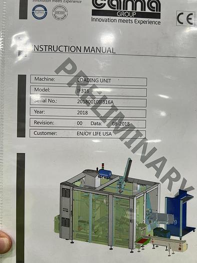 Used CAMA IF316 ROBOTIC CASE FORMER LOADER AND CLOSER