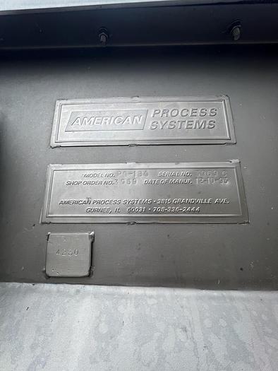 Used AMERICAN PROCESS PADDLE MIXER