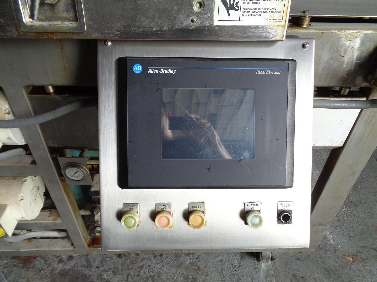 Used AM Mfg 24″ Hot Press, Model: Apache 24