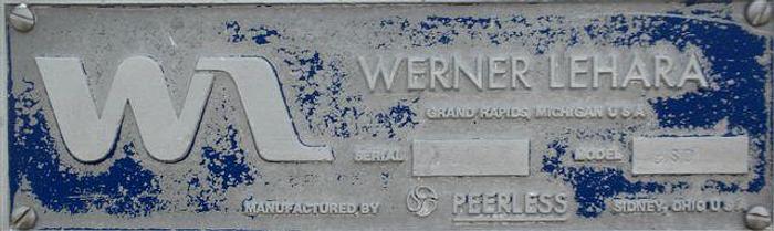 Used Peerless single arm mixer