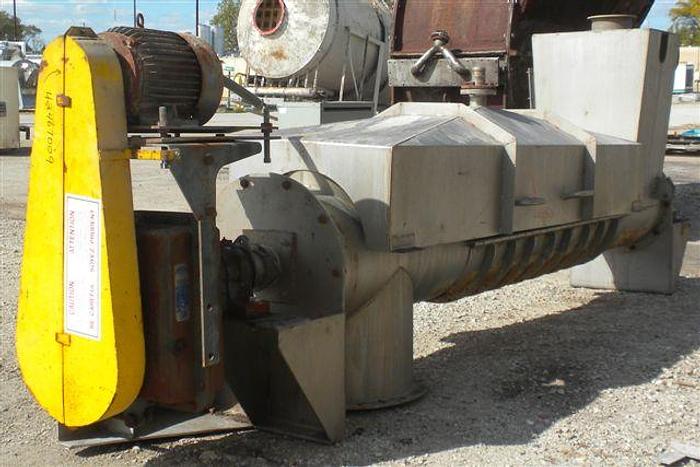 Used Continental dewatering conveyor