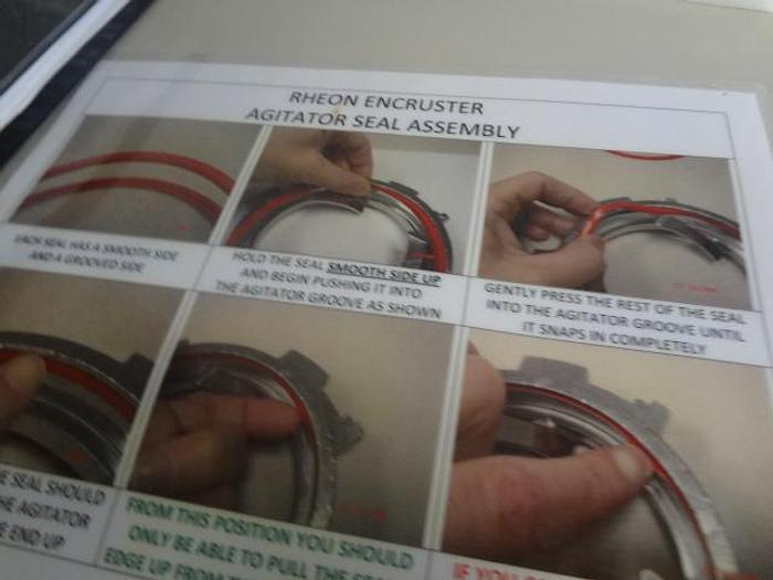 Used Rehon Dough Extruded Encruster