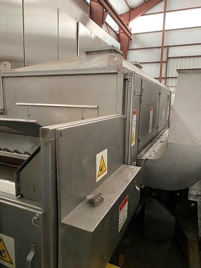 Used Aeroglide Model FBU24-25-RGX-IDFB Toasting and Puffing Baking Oven