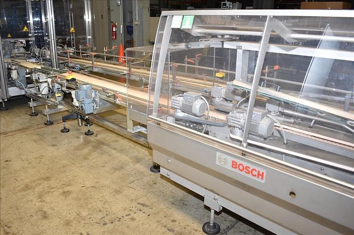 Used Bosch TTF, TTC, TTL Triseal Carton Forming,Robotic Loading and Top Closing