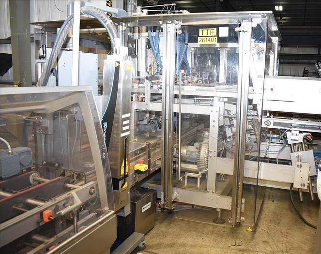 Used Bosch TTF, TTC, TTL Triseal Carton Forming,Robotic Loading and Top Closing