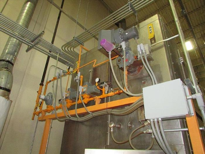 Used Aeroglide Model FBU24-25-RGX-IDFB Toasting and Puffing Baking Oven