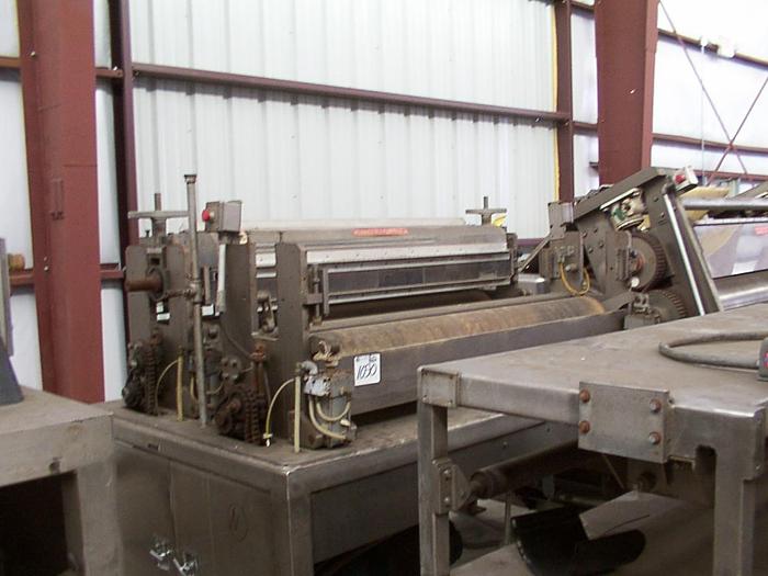 Used T.L. green 60" sheeting line