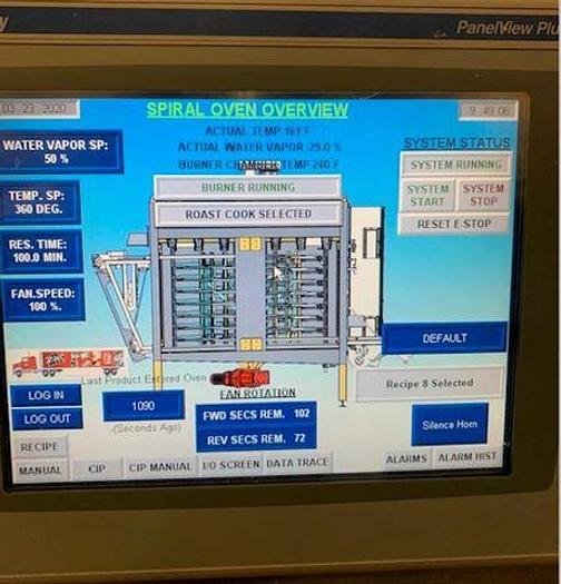 Used Unitherm Spiral Oven X-Large