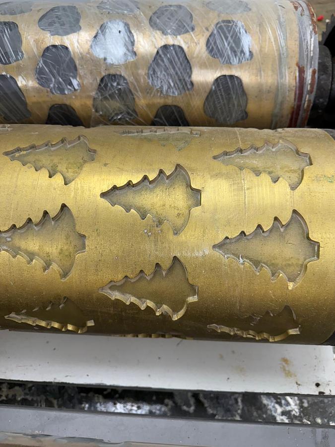 Used 1.2 MTR ROTARY MOULDER DIES 