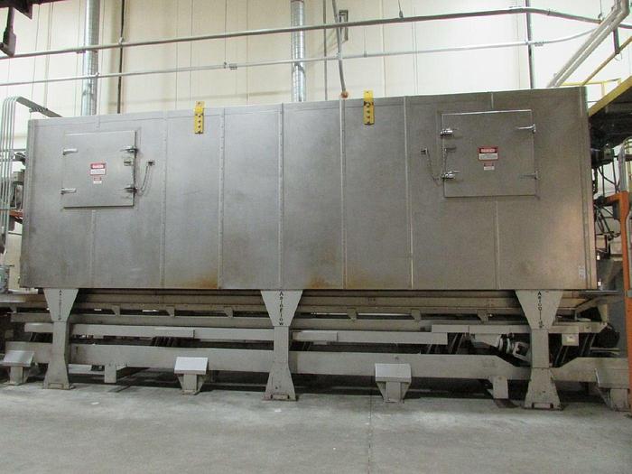 Used Aeroglide Model FBU24-25-RGX-IDFB Toasting and Puffing Baking Oven