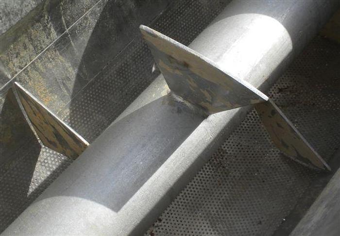 Used Continental dewatering conveyor