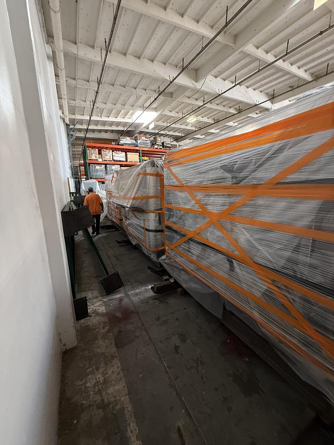 Used 1.2 MTR  X 180'  APV SOLID BAND OVEN