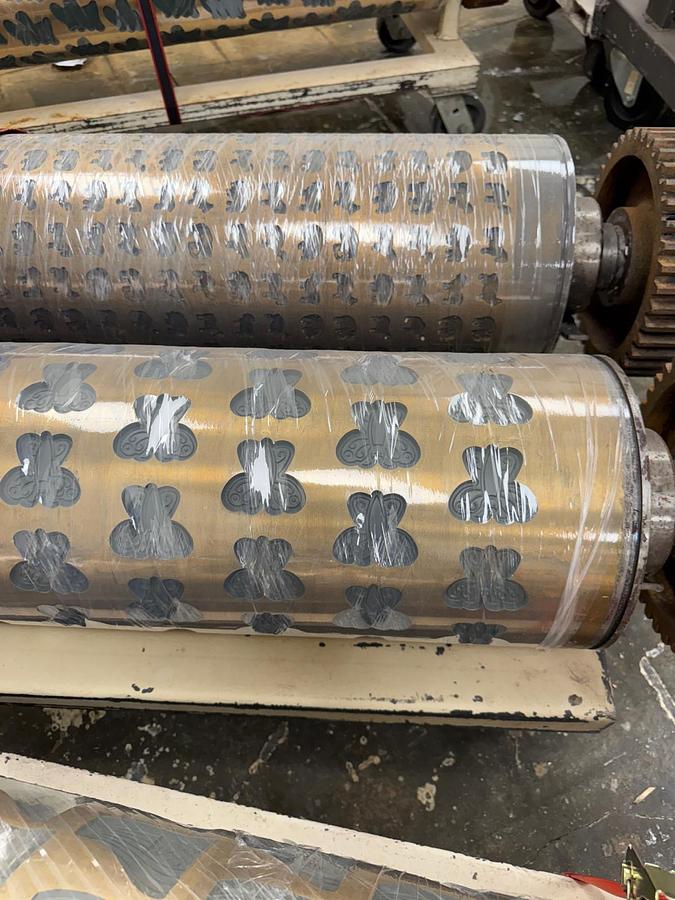 Used 1.2 MTR ROTARY MOULDER DIES 