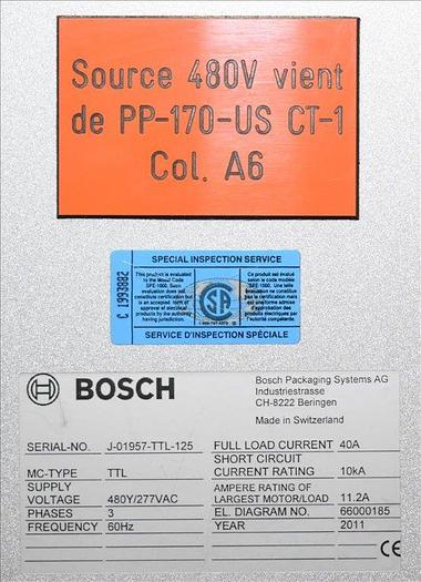Used Bosch TTF, TTC, TTL Triseal Carton Forming,Robotic Loading and Top Closing