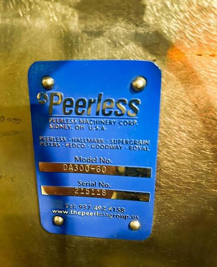 Used Peerless Double Arm Mixer