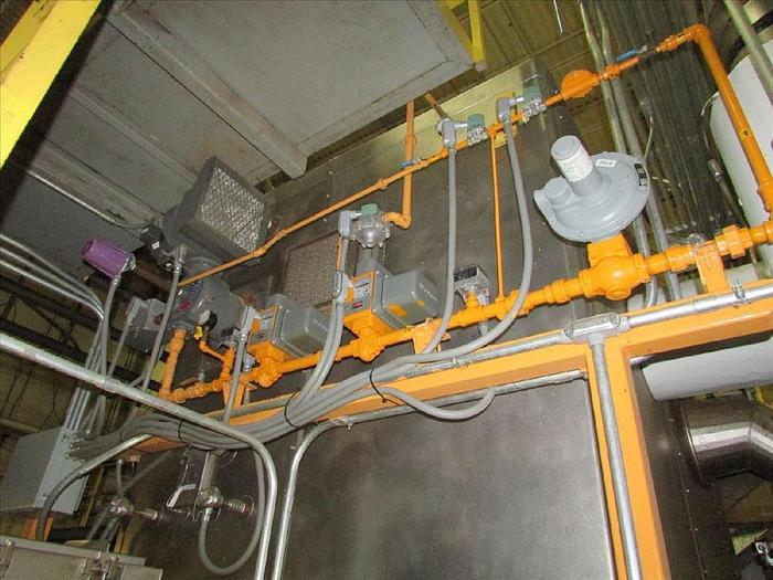 Used Aeroglide Model FBU24-25-RGX-IDFB Toasting and Puffing Baking Oven