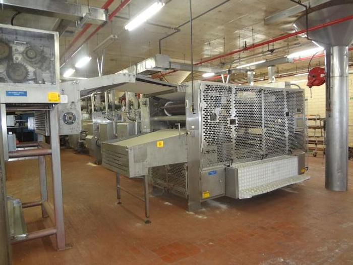 Used Complete Cracker Line/Spooner Vicars/Baker Perkins/Bosch