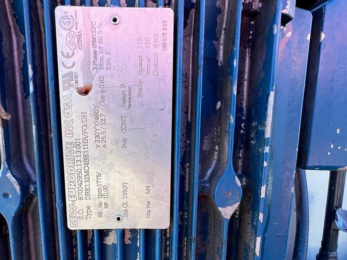 Used Reading Kibbling Conveyor