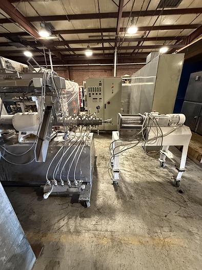 Used Extru-Tech Model E-325 Single Screw Extruder.
