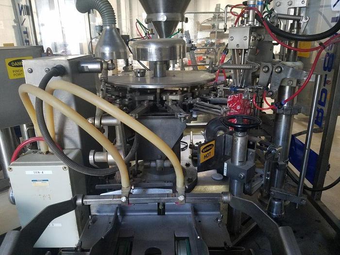 Used PSG Lee Stand UP pre-made pouch packager, model RP-84T/Z-36