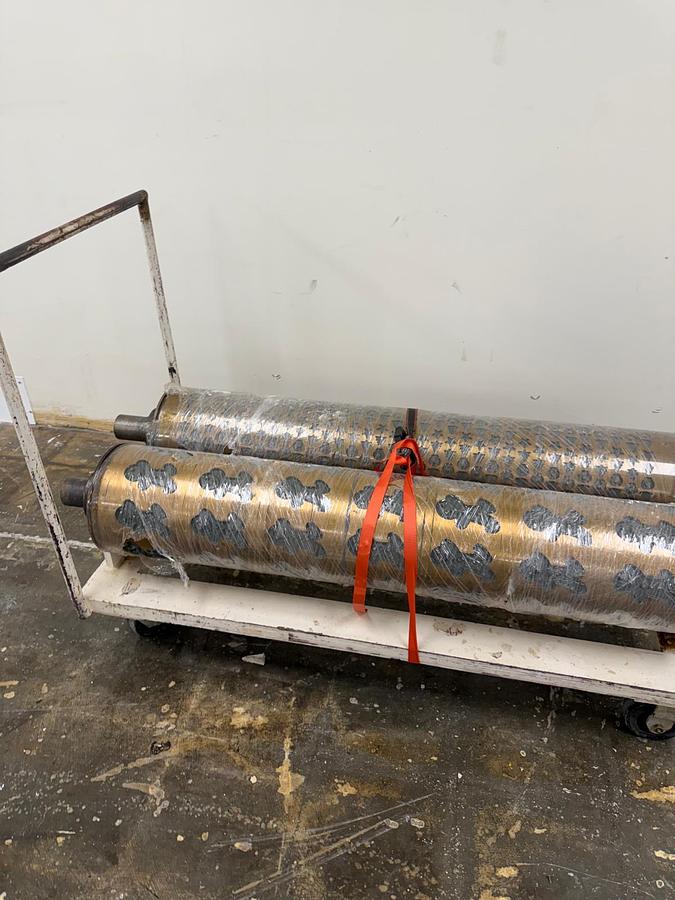 Used 1.2 MTR ROTARY MOULDER DIES 